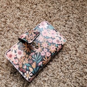 Floral wallet
